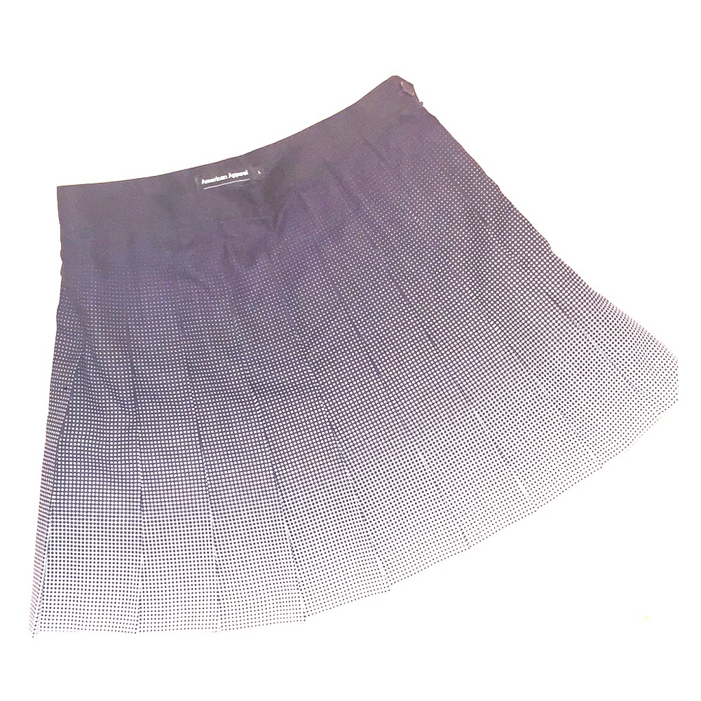 American Apparel pleated skirt